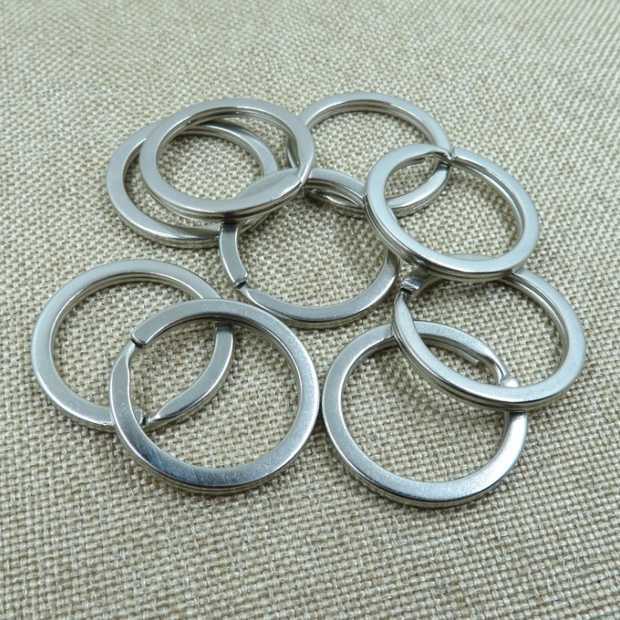 25mm Keyring Split Ring Good Quality Key Ring for Keychain DIY Accessories