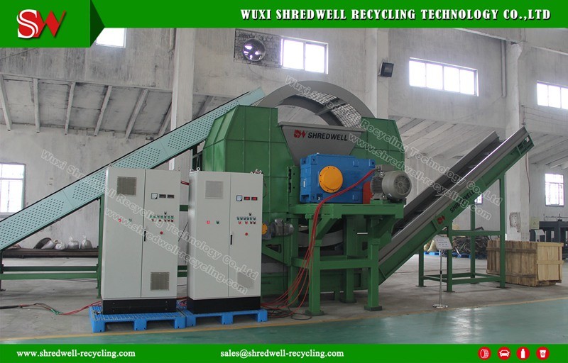 Two/Double/Twin Shaft Machine for Scrap Metal/Alluminum/Copper Recycling