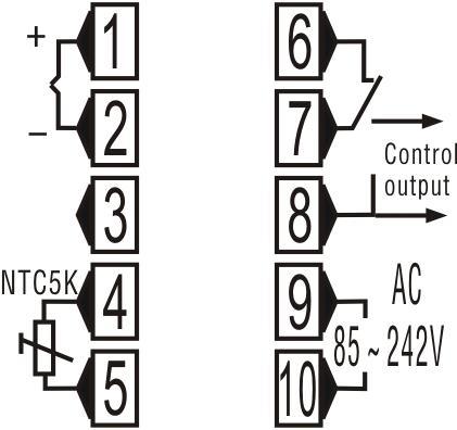 Digital Time Proportion Adjustment Temperature Controller (XMTG-2301/2)