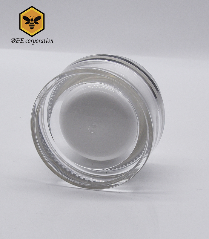 Cosmetic Cream Jar Plastic Jar with Lid (BUZ-50)