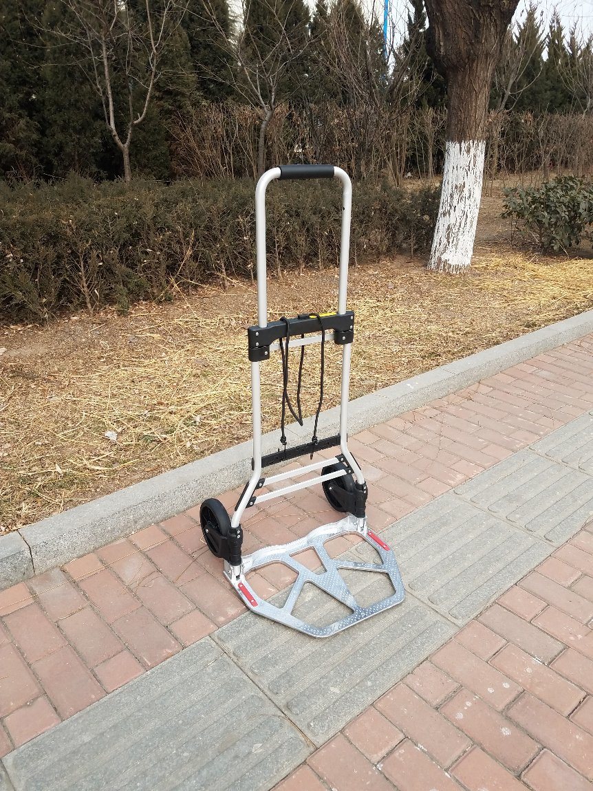 Silent Aluminium & Steel Foldable Hand Trolley