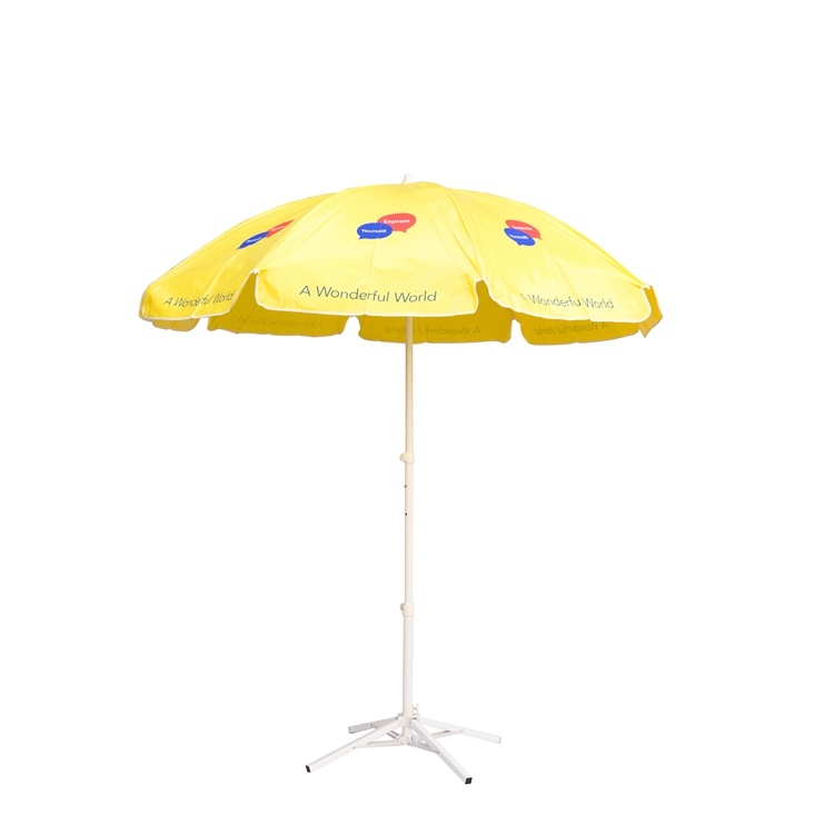 PVC Outdoor Sun Beach Umbrella Advertising Umbrella