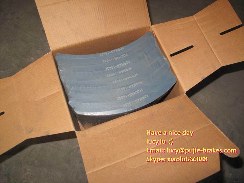 High Quality Non-Asbestos Truck Brake Lining