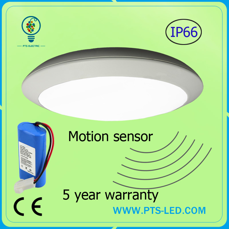 Emergency 20W 30W 40W Radar Microwave Motion Sensor IP65 Round LED Ceiling Light