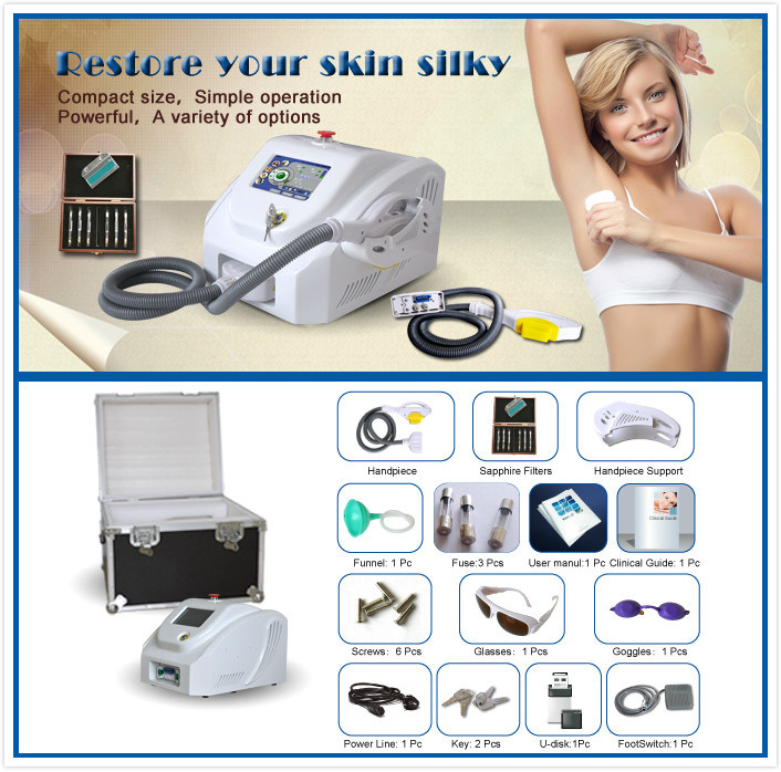 Home Use Portable IPL Elight RF Laser Beauty Equipment