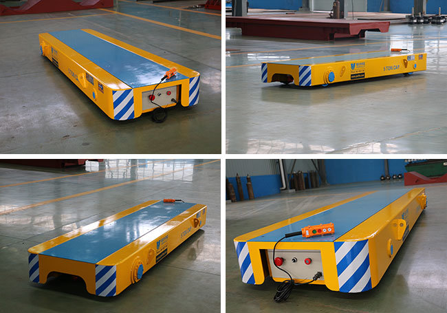 Industry Motorized Transport Vehicle Transfer Cart Rail Transfer Trolley