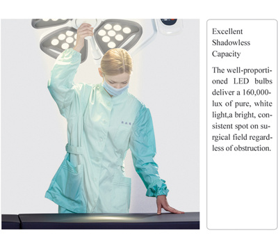 Shadowless LED Operating Lamp (MN-LED-SZ4/SZ4)