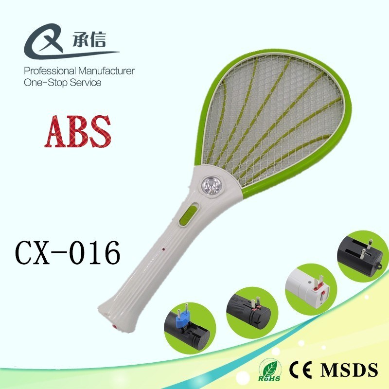 ABS Quality Electronic Mosquito Swatter Bug Racket for Camping