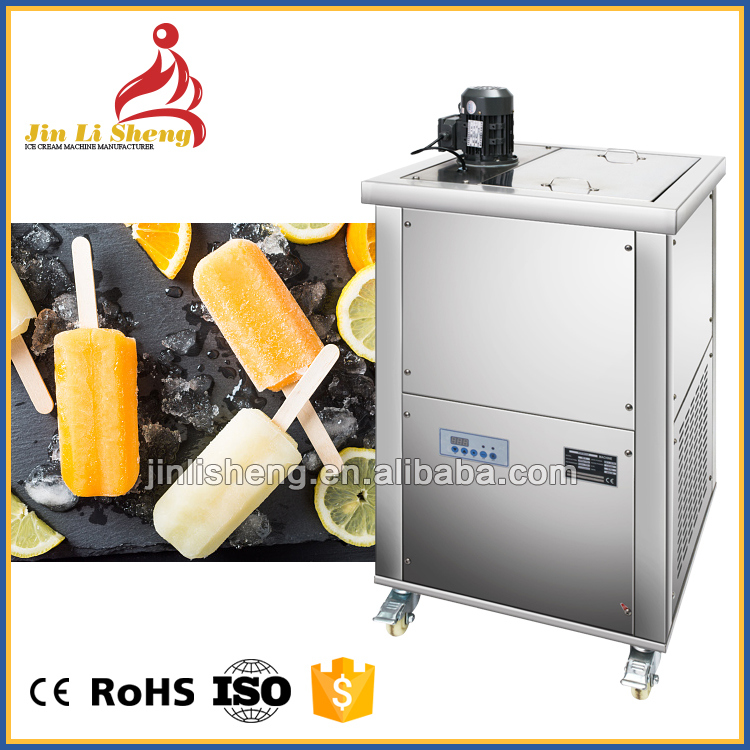 with Temperature Display 2 Molds 224 Pops Hour Ice Lolly Making Machine