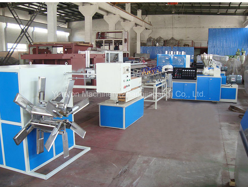 PVC Spiral Suction Hose Production Line, Chemical Resistant Hose Extruder Machine