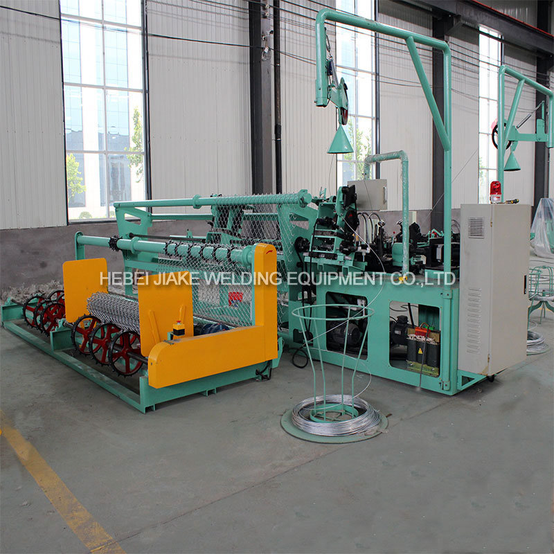 High Speed Auto Double Spiral Chain Link Fence Machine