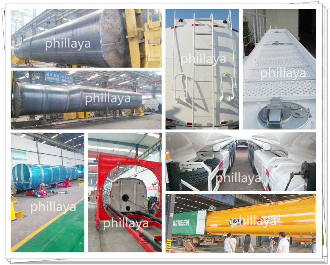 China Manufacturer Supply Stainless Steel Tank for Tanker Trailer