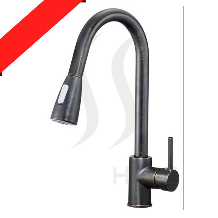 Orb Kitchen Sink Faucet Pull out Down Sprayer Mixer Taps