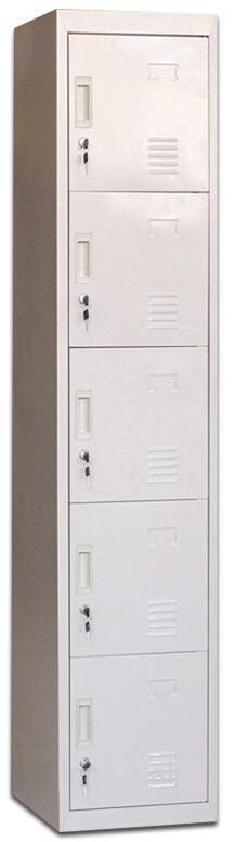 Cheap Knock Down 5 Door School Metal Storage Lockers