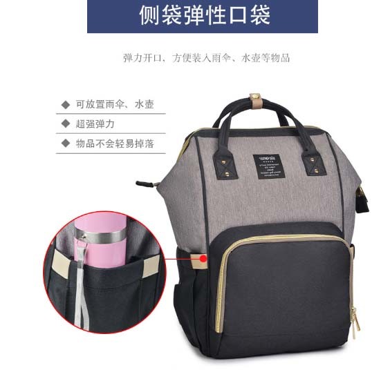 Wholesale Best Fashion Ladies Tote Mummy Handbag Travel Backpack Diaper Bag