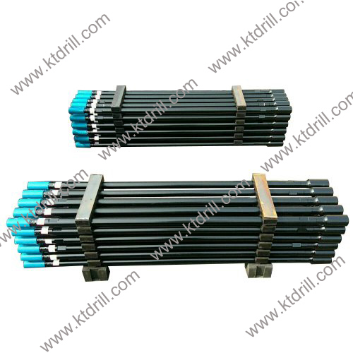 Rock Drilling Rod /Drill Pipe for Drilling Machine Tools R32 T38 T45 (1000mm--3660mm)