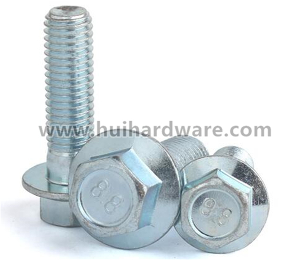 Special Flange Head Bolt with Zinc Plated