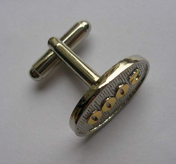 Brass Stamping Customized Fancy Cufflink