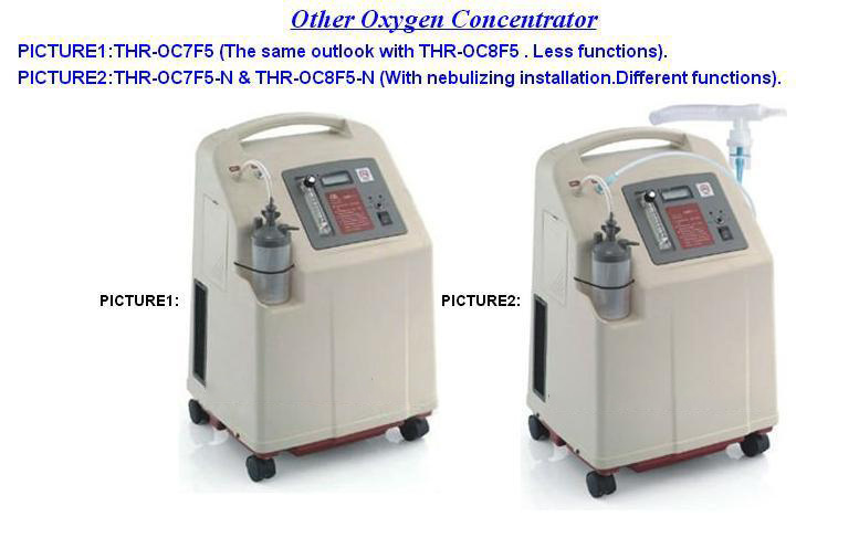 Hospital Mini Oxygen Concentrator From Chinese Professional Manufacturer (THR-OC7F5)