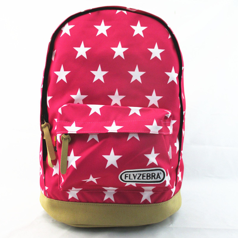 Leisure Star Print Large-Capacity Backpack