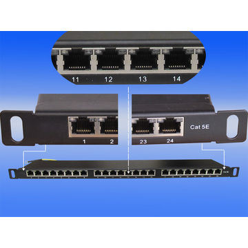 24-Port Cat5e Intelligent Navigation Patch Panel