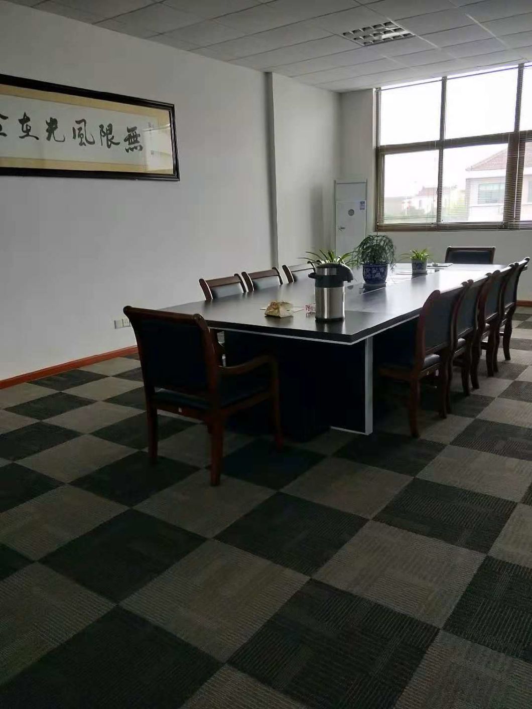 Anti-Static Nylon PP Carpet Tile with PVC Backing for Commercial/Hotel/Room