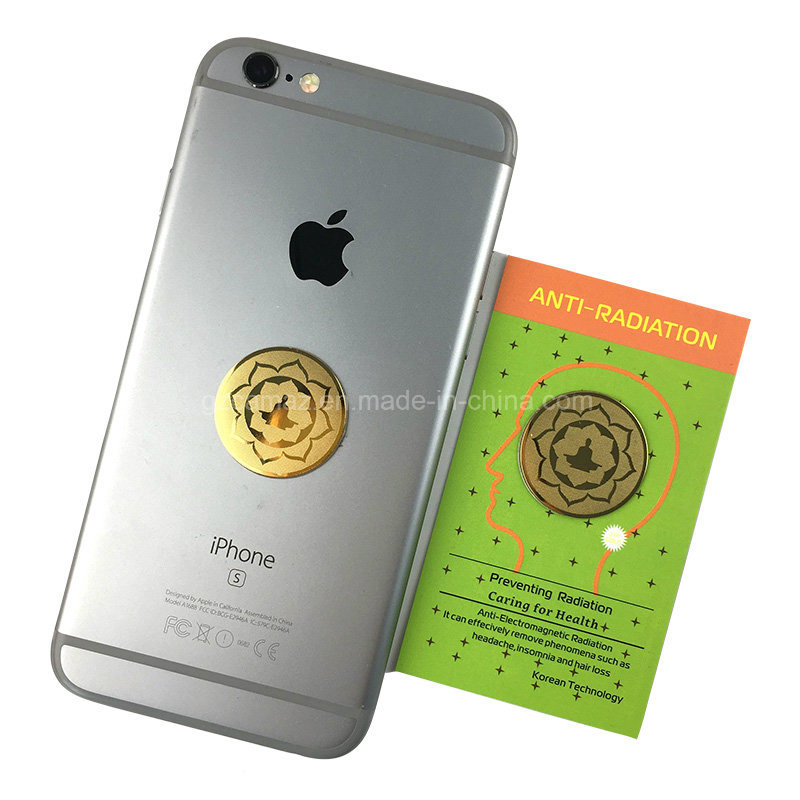 24K Gold Anti-Radiation Sticker for Mobile Phone