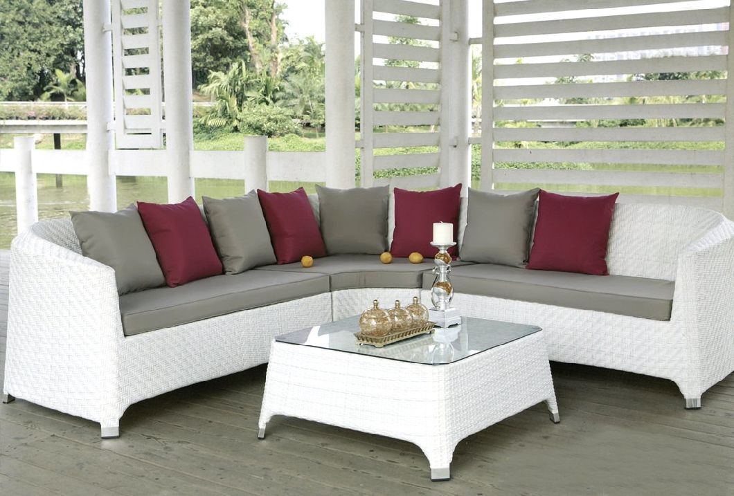 Modern Outdoor Patio Fabric Sofa Set (TG-045)