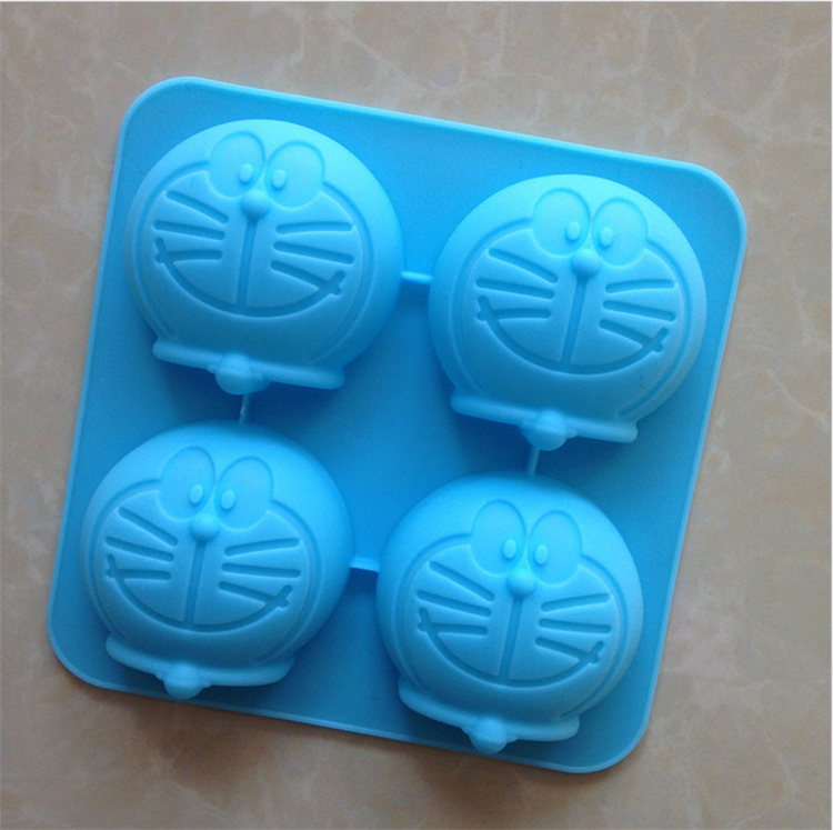 Sy05-05-003 Bakeware Microwave Trays Cartoon Silicone Cake Mold