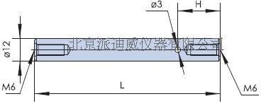 Connection Rod, Metal Rod, Extension Pole, Fixed Rod, Lens Pole Pg02- (25-300)