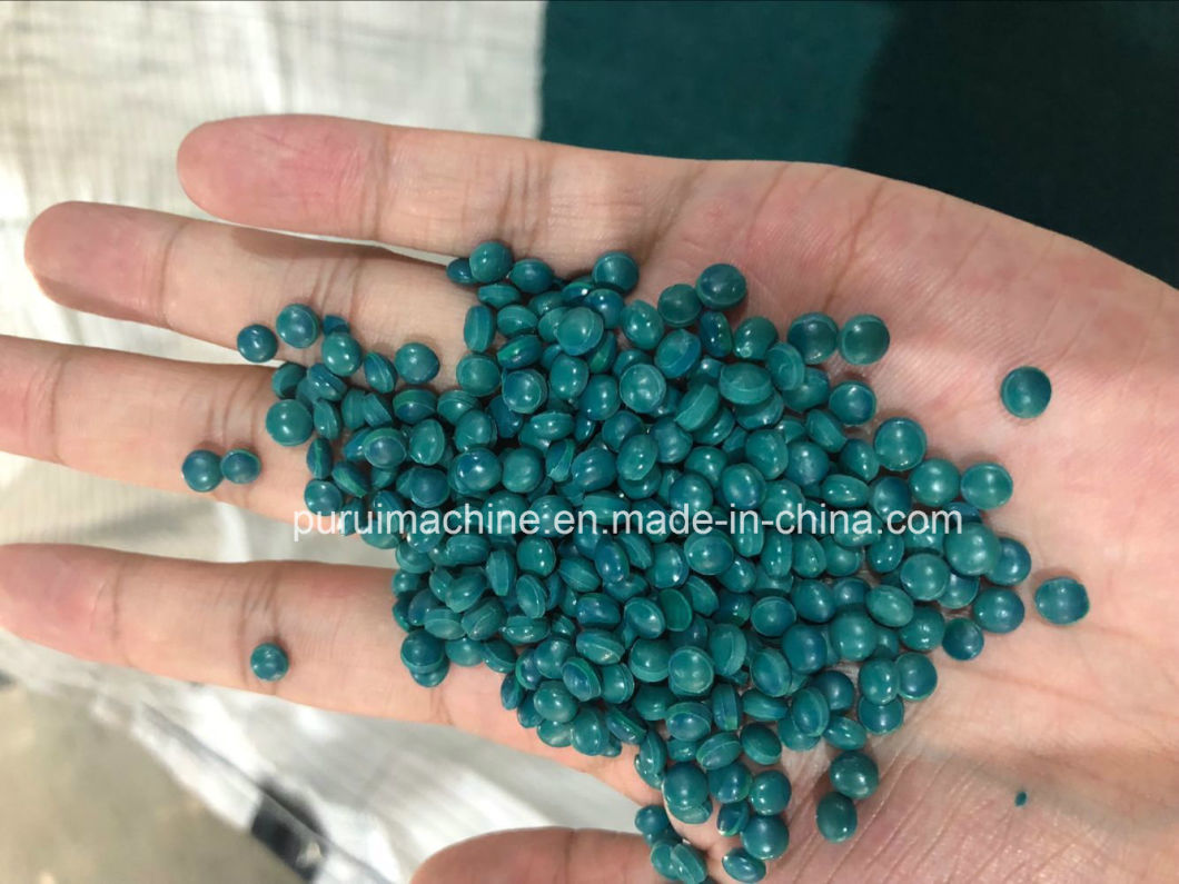 Two Stage Recycled Granules Making Machine for Plastic PE PP LDPE HDPE Film