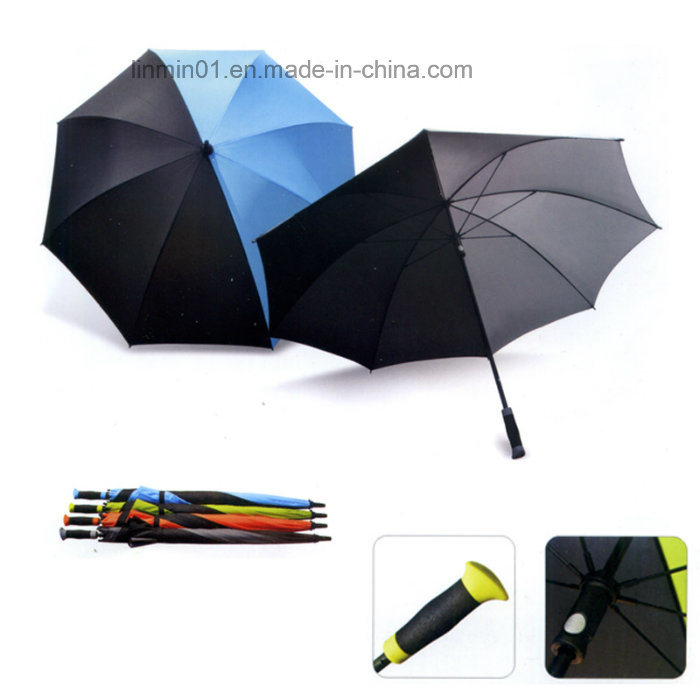 Custom Outdoor Furniture Straight Golf Umbrella with Logo Printing