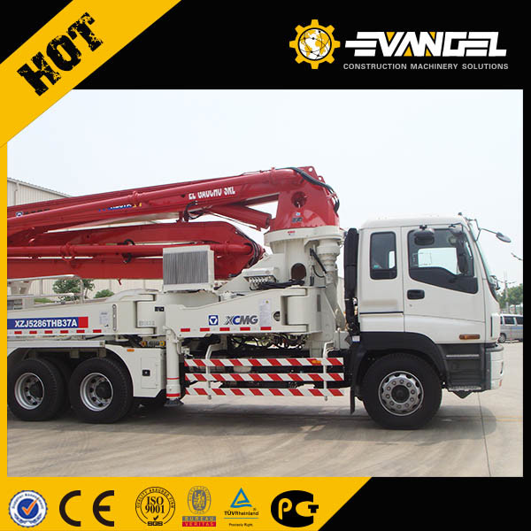 37m Concrete Pump Truck Hb37A Mini Concrete Pump