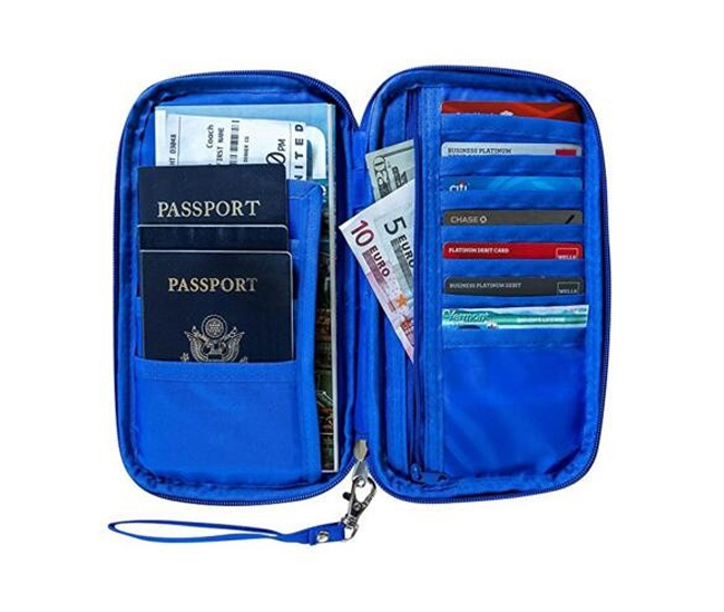 Travel Wallet Document Passport Holder