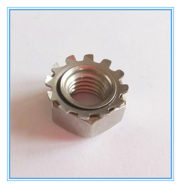 Stainless Steel Hexagon Keps Nuts (K-Lock Nut M5)