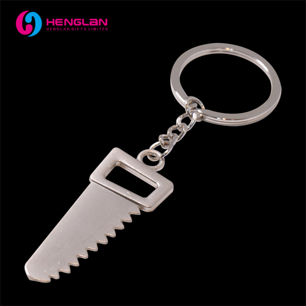 Silver Plated Metal Alloy Keyring 3D Car Gear Tap Position Keychain for Auto Lovers' Gift (HL-KC104)