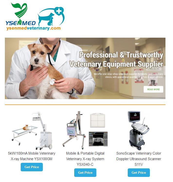 Ysenmed One-Stop Shopping Medical Hospital Veterinary Equipment