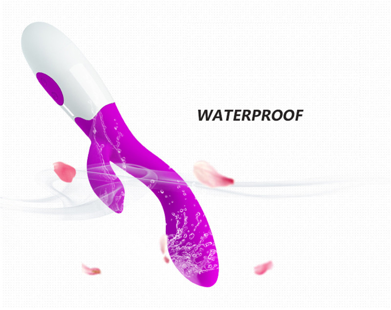 Flexible Silicone G-Spot Vibrator Adult Sex Toys for Women