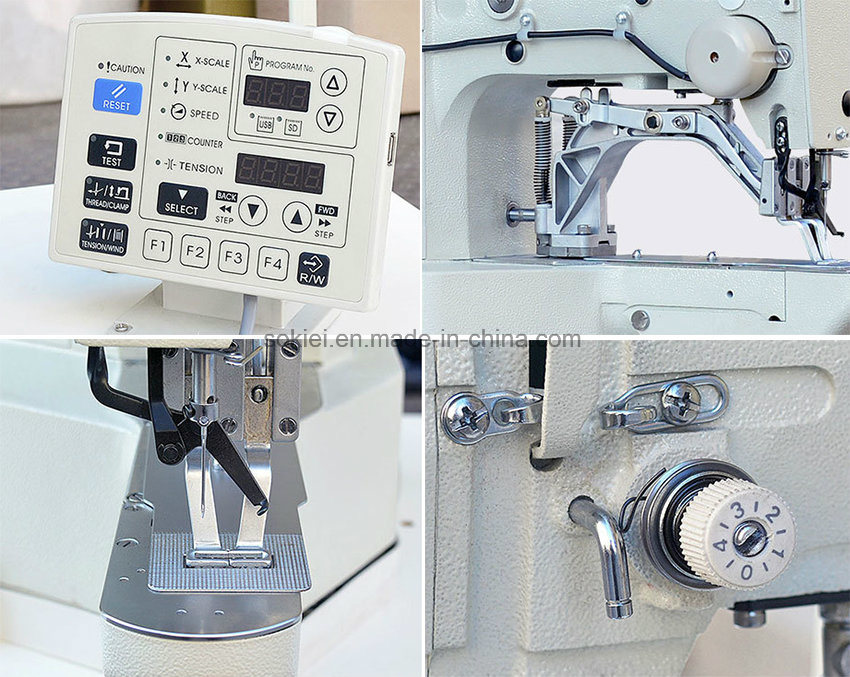 Brother Juki Electronic Direct Drive Lockstitch Bar Tacking Pattern Sewing Machine