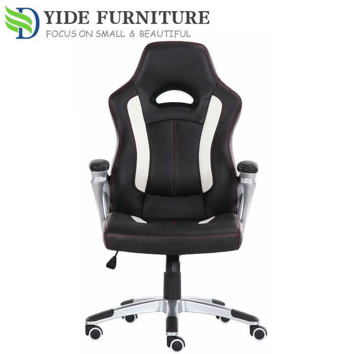 Heavy Duty Black Leather Computer Anji Office Chair