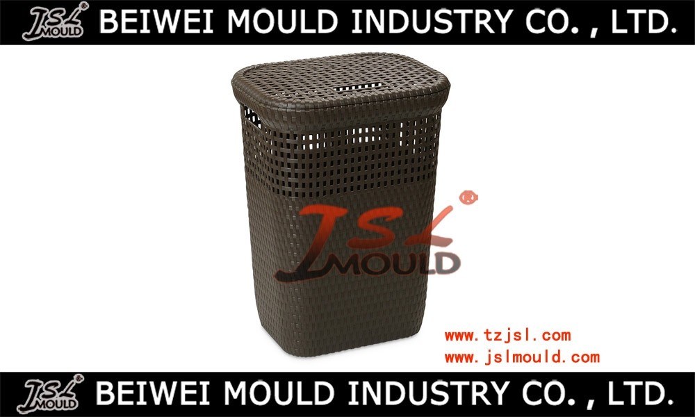 New Design Injection Plastic Rattan Basket Mould