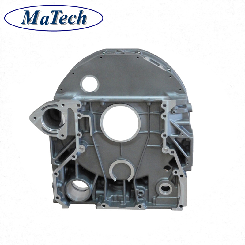 China Industrial Custom Aluminum Die Casting Dual Starter Flywheel Housing