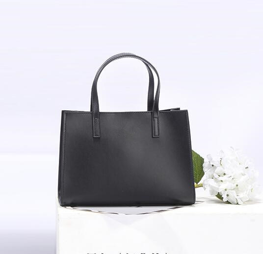 PU Leather Fashion Designer Shoulder Tote Ladies Handbag