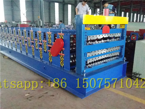 High Speed Three Layer Wall/Roof Panel Roll Forming Machine