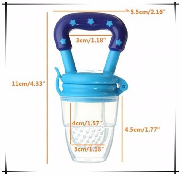 Baby Handy Silicone Mesh Net FDA Approved Fresh Food Feeder