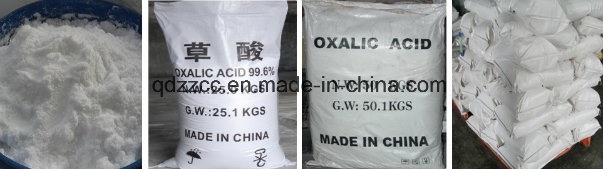 Organic Oxalic Acid 99.6% H2c2o4 for Dyeing/Textile/Leather CAS 6153-56-6