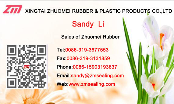 Dry Cargo Container Truck Door Gasket Seal EPDM Rubber