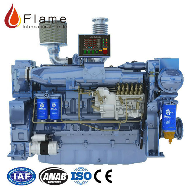 Weichai Wd10/ Wd615 200HP Marine Diesel Engine 2100rpm