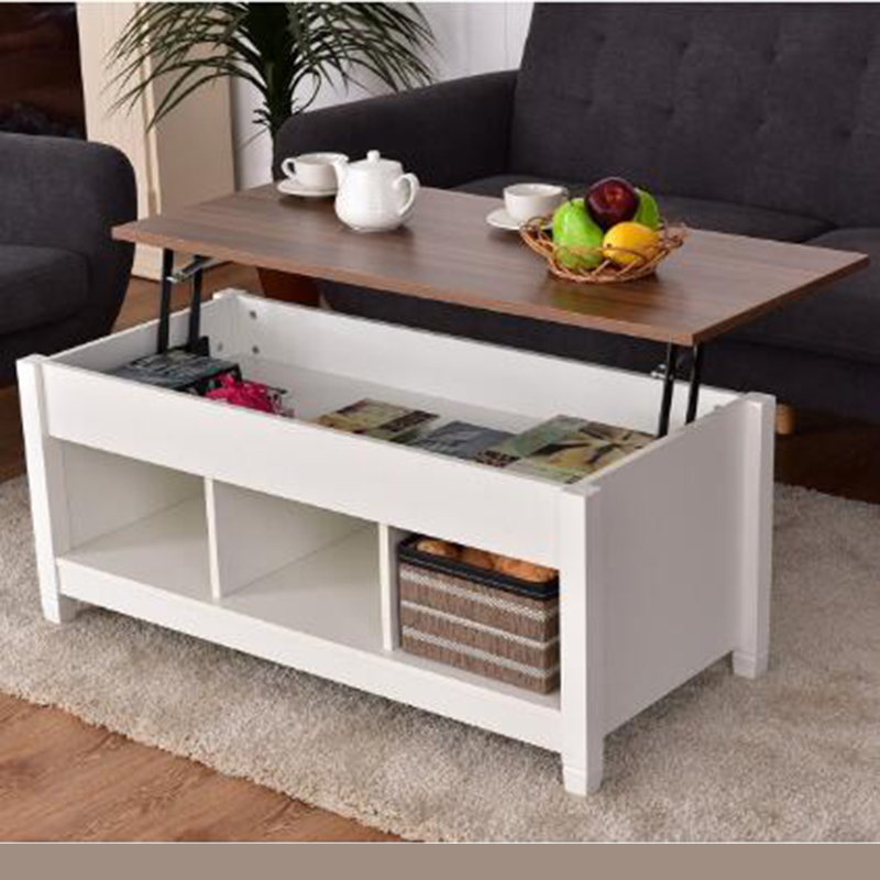 Wooden Lift Coffee Table with Storage, End Table for Sale