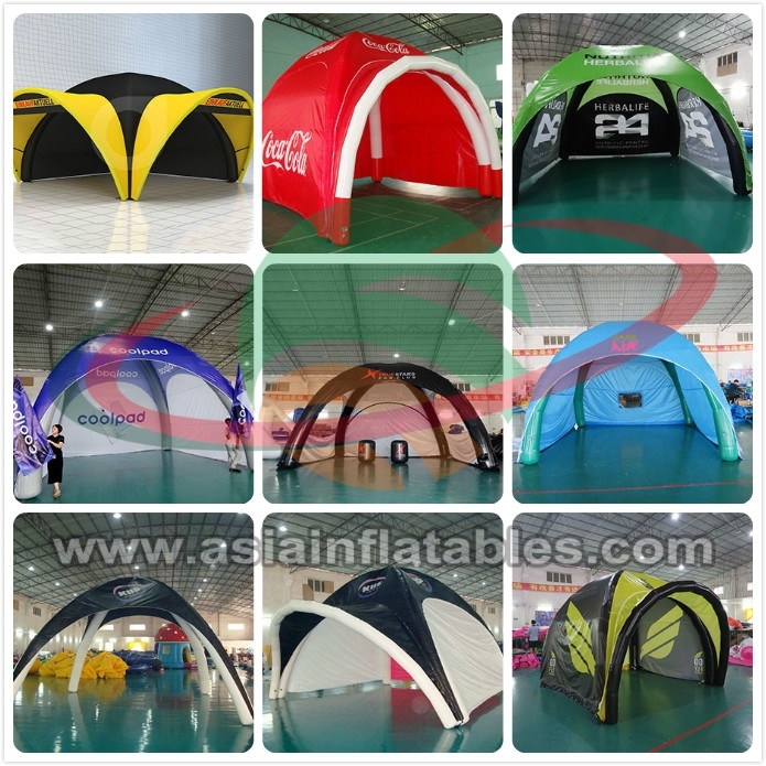 Giant Inflatable Spider Igloo / Dome Tent Inflatable Spray Paint Tent